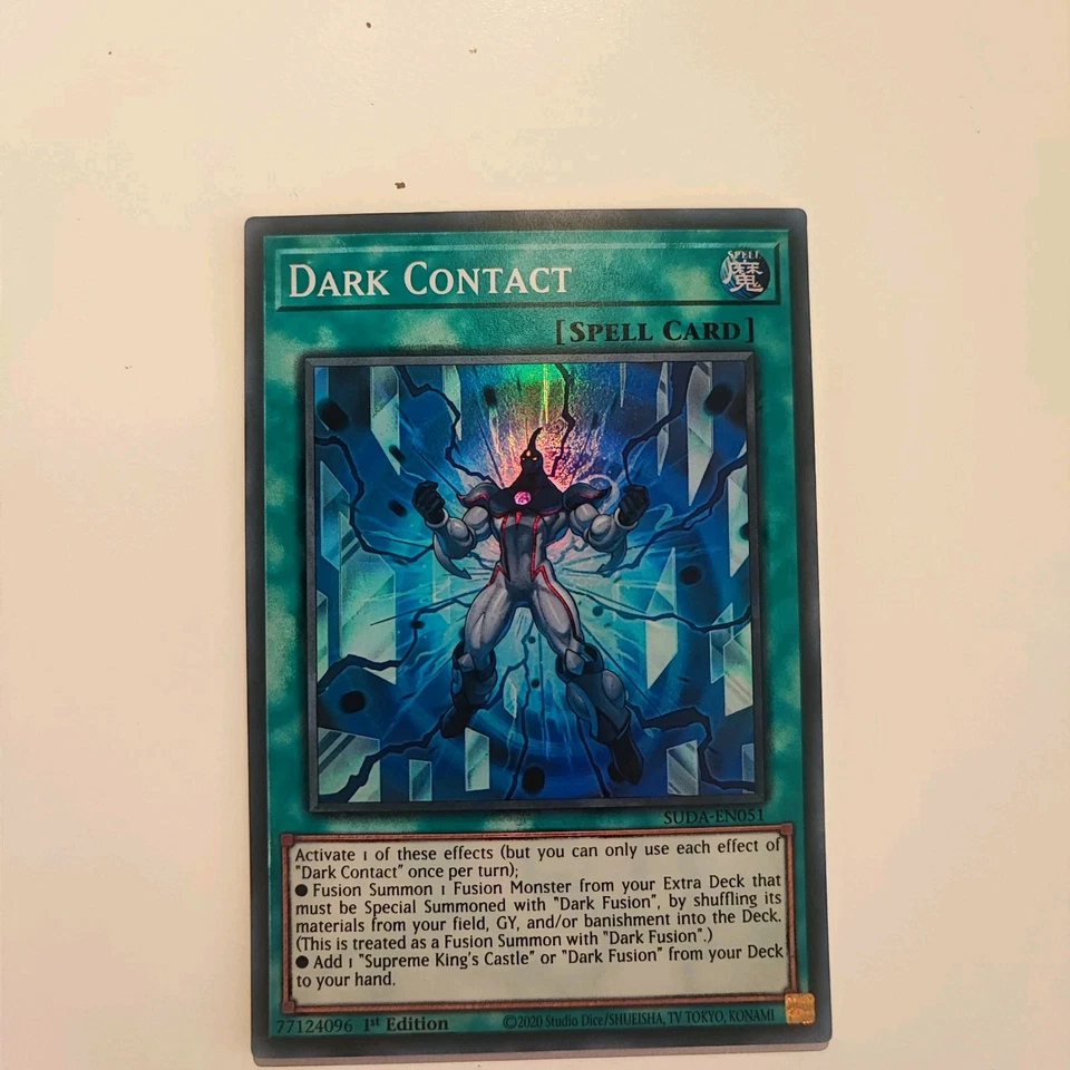 YUGIOH - Dark Contact - Super Rare - SUDA-EN051 - Supreme Darkness - EN/NM 1st  - Bild 1 von 1