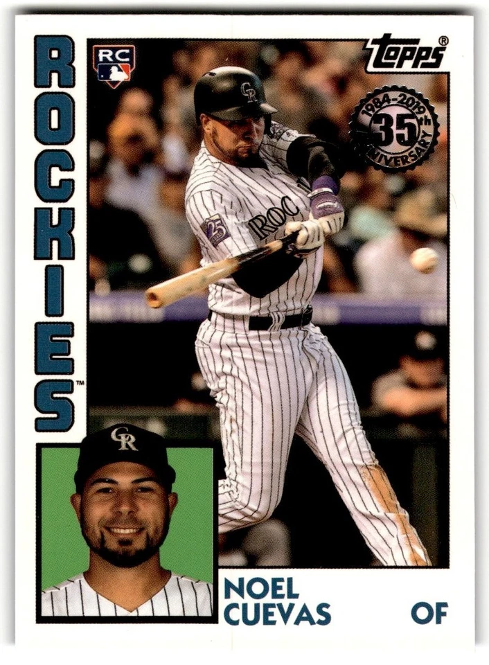 Noel Cuevas 2019 Topps '84 Rookie #84R-NC Albuquerque Isotopes - Image 1 of 2