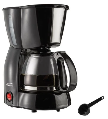 Brentwood Coffee Maker 4-Cup Black - Image 1 of 4