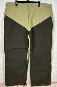 Vintage 10X Jagd Outdoor Reißverschluss Bein Herren Canvas Hose Größe 46x30 USA - Bild 1 von 12