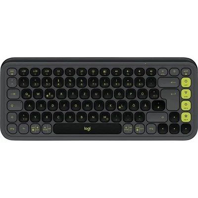 Logitech POP ICON KEYS Bluetooth® Tastiera Tedesco, QWERTZ Grafite Dispositivi - Immagine 1 di 4