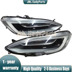 New Pair Headlight Assembly For Tesla Model S 2016-2020 1053570, 1053571 - Picture 1 of 5