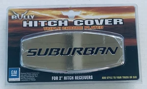 "Cubierta de enganche con logotipo Bully Chevy Suburban CRB-01A se adapta a receptores de 2"" triple cromo" - Imagen 1 de 4