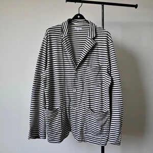 Engineered Garments "Knit Jacket" striped jersey blazer, made in USA, size XL - Picture 1 of 19