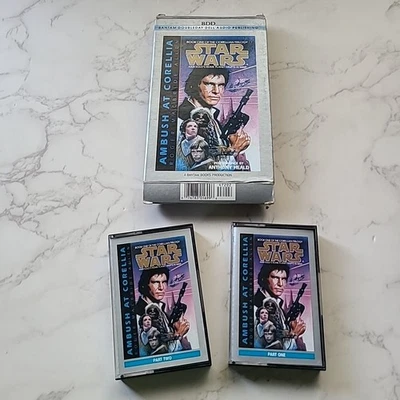Star Wars Book One Corellian Trilogy Ambush at Corellia Audio book On Cassette - Image 1 of 4