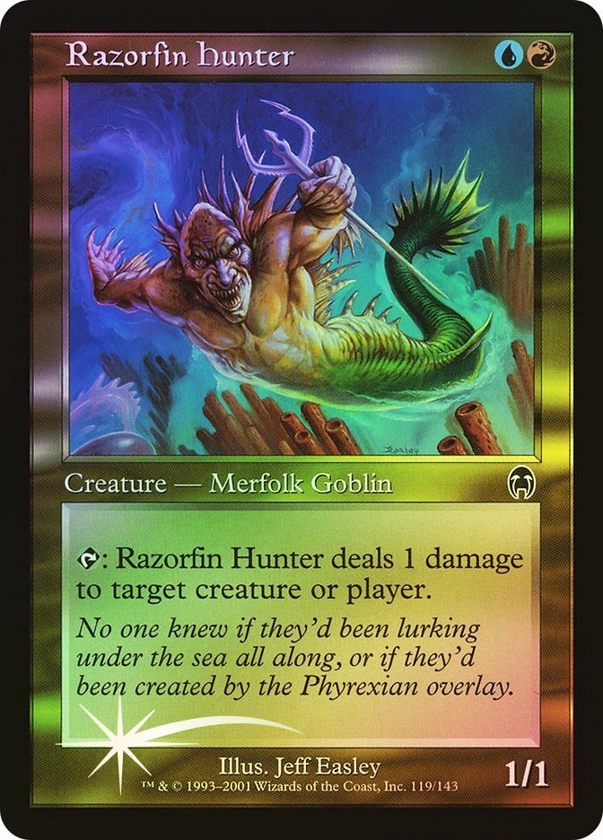 MTG FOIL Razorfin Hunter  - Apocalypse #119 - Image 1 of 1