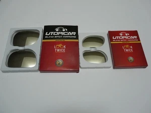 Utopicar konvexe Toter-Winkel-Spiegel - 2 SETS groß & mittel - Top Angebot! - Bild 1 von 2