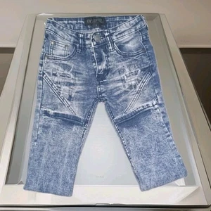 Boys Encrypted Ripped Skinny Jeans / Denim, Sz 6 - Picture 1 of 8
