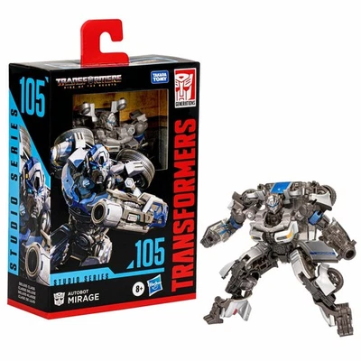 Transformers Studio Series #105 AUTOBOT MIRAGE Deluxe Rise of the Beasts Figure - Image 1 of 4