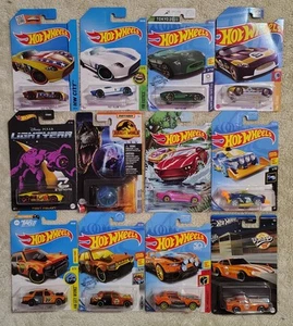 Hot Wheels Mixed Lot Of 12 Diecast Vehicles (FastFelon, Datsun 240Z..) 1:64 - Picture 1 of 14