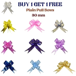 30 mm Schleifen Floristenband Geschenkpapier Hochzeit Motiv Geburtstag Party Deko UK - Bild 1 von 16