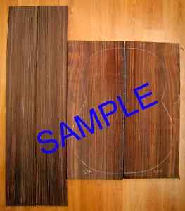 AAA Indian Rosewood Backs and Sides Set, Jumbo Guitar, Luthier, Back and Side - Picture 1 of 2