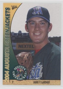 2004 MultiAd Sports Augusta Greenjackets Jarrett Gardner #10