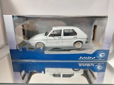Solidi cerchi BBS personalizzati VW Volkswagen Golf L 1:18 come nuovi nella s... - Immagine 1 di 4