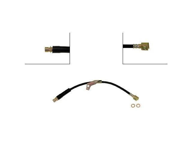 Manguera de freno delantera izquierda Dorman 91NH52J para Pontiac Torrent 2006 Foto 1 de 1