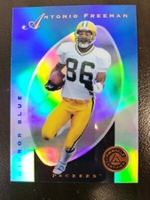 1997 Pinnacle Certified Antonio Freeman MIRROR BLUE card #35