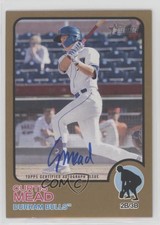 2022 Heritage Minor League Edition Real One Gold Border /25 Curtis Mead Auto