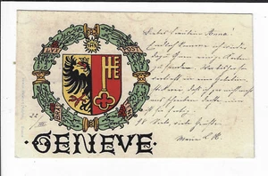 Postal Ginebra Cantón Suiza Suiza Pionero 1898 p1107 - Imagen 1 de 2