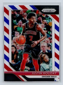 Baloncesto Panini Prizm 2018-19 rojo blanco azul Justin Holiday #150 Bulls - Imagen 1 de 2