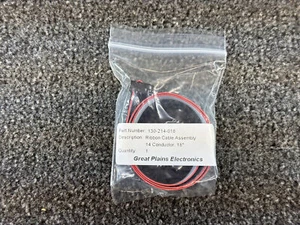 Data East Sega Stern Pinball Machine DMD Board Ribbon Cable 14 Pin 18 en Z NUEVO - Imagen 1 de 2