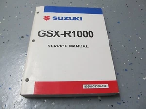 2009 OEM Suzuki GSXR 1000 GSXR1000 Service manual Repair Manual 99500-39380-03E - Picture 1 of 6
