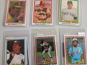 1981 Donruss Baseball Singles. Not perfect, soft corners- You Pick From List