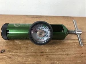 Regulador Roscoe Medical Latón Funda 50 PSI O2 Verde Inoxidable 2600 PSI Max - Imagen 1 de 8