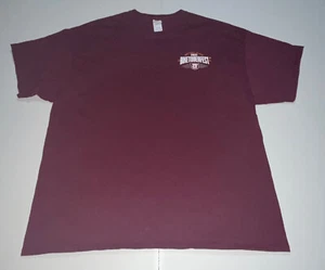 Daytona Biketoberfest 21 Size 2X Mens Burgandy Short Sleeve T-shirt - Picture 1 of 3