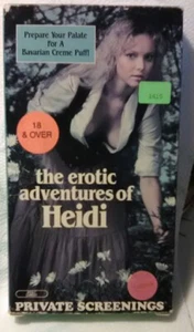 DIE EROTISCHEN ABENTEUER VON HEIDI Long OOP RARE VHS Sehr Guter Zustand - Bild 1 von 3