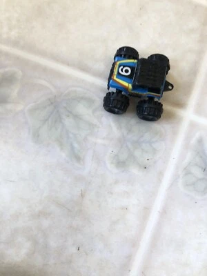 Micro Machines Monster Black Blue Jeep 1987 Galoob - Image 1 of 4