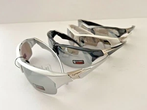 Tundra Sport Wrap Around occhiali da sole infrangibili a specchio protezione UV400 - Foto 1 di 18