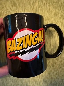 Big Bang Theory Sheldon Cooper Bazinga Coffee Mug Cup Warner Brothers NWOT - Picture 1 of 4