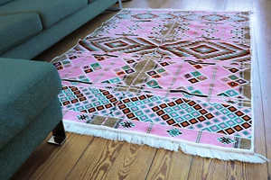 Neu 130x200 cm Orientalischer Läufer Teppich,Kelim ,Carpet,Rug,Damaskunst S 2429 - Bild 1 von 11