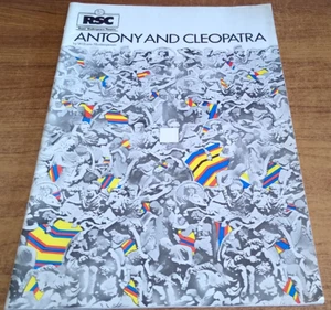 ANTONY AND CLEOPATRA - RSC Theatre Programme - 14/10/1978 - Glenda Jackson - Picture 1 of 4