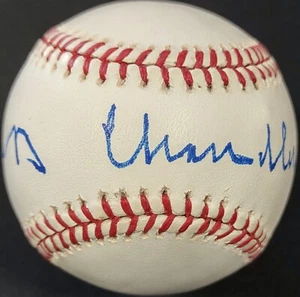 AB Albert Happy Chandler Signed Autographed Baseball GAI COA - Picture 1 of 7