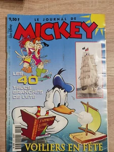 Walt Disney The Journal Mickey Sailboats At Fete No. 2457 (1A) - Imagen 1 de 1