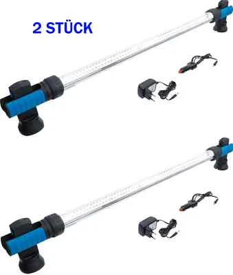 BGS !2 STÜCK! AKKU 120 SMD-LED Motorhauben Leuchte Lampe Licht Beleuchtung Motor - Bild 1 von 4