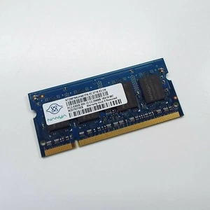 Nanya NT256T64UH4A1FN-3c 256mbx2 Pc2-5300S-555-12-C2 256MB 1RX16.667 LAPTOP RAM - Picture 1 of 2