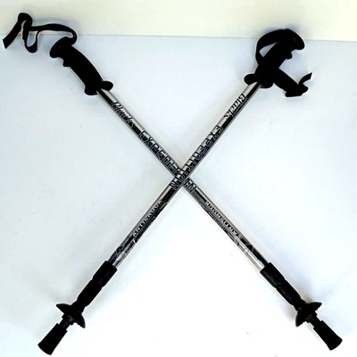 🔥 Bastones de senderismo Blacks Expedition Silver Twist Lock 135 cm Max Antishock Foto 1 de 4