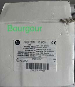 PAllen-Bradley 700-HLT22 Terminal Block Relays With 700-TBR224 Lot of 3 110-125V - Picture 1 of 3