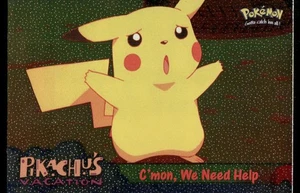 C'Mon, We Need Help [Foil] #53 Pokemon 1999 Topps Movie LP - Picture 1 of 2