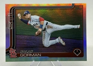 Nolan Gorman 2025 Topps Series 2 Rainbow Foil #510 St. Louis Cardinals - Picture 1 of 3