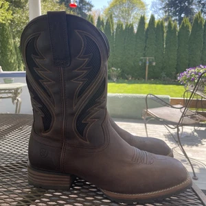 ARIAT Mens Brown Hybrid VentTek Performance Distressed Boots 10031454 Sz 11.5 D - Imagen 1 de 16