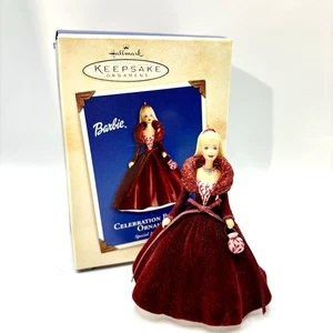 De Colección Hallmark Keepsake Adorno de Navidad Celebración Barbie Edición Especial 2002 - Imagen 1 de 8