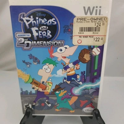 Phineas and Ferb: Across the 2nd Dimension (Nintendo Wii, 2011) Foto 1 de 4