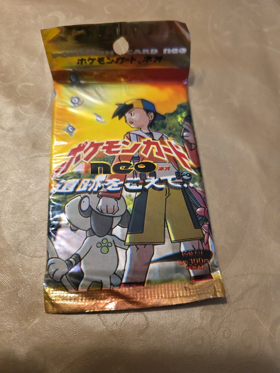 Pokémon TCG Neo Discovery Sealed Collectible Card Game Packs in