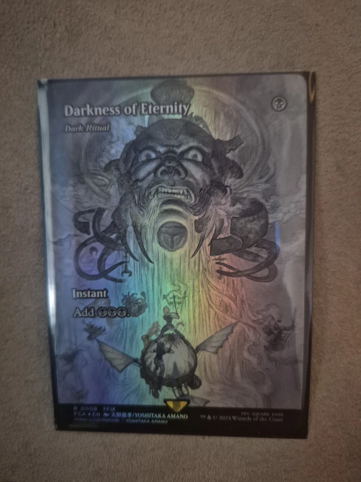 Darkness of Eternity-Dark Ritual (Showcase) Final Fantasy: Through the Ages Foil - Image 1 of 1