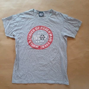 World Series Of Poker Las Vegas 2021 Tournament Heather Gray T-Shirt Size S - Bild 1 von 7