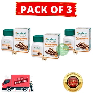 Himalaya Ashwagandha | 180 Tablets | Natural Stress Relief & Wellness Support - Bild 1 von 4