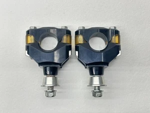 2022 KTM 450SXF Xtrig Handlebar Mounts 1-1/8 Inch Clamps Set Rubber Mounted SX-F - Picture 1 of 3